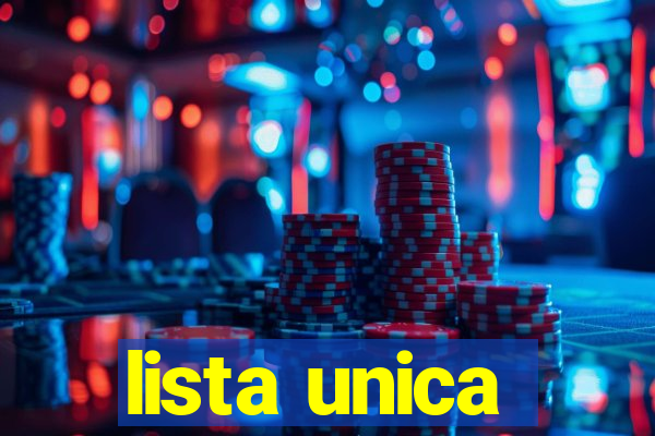 lista unica